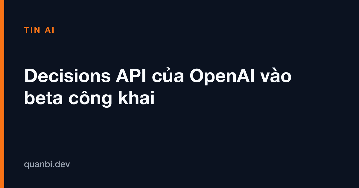 Minh họa một API phân loại văn bản và hình ảnh thành các quyết định có xác suất.